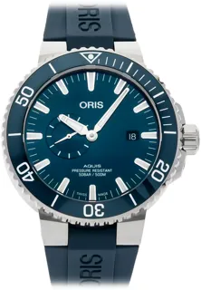 Oris Aquis 01 743 7733 4155-07 4 24 69EB Stainless steel Blue