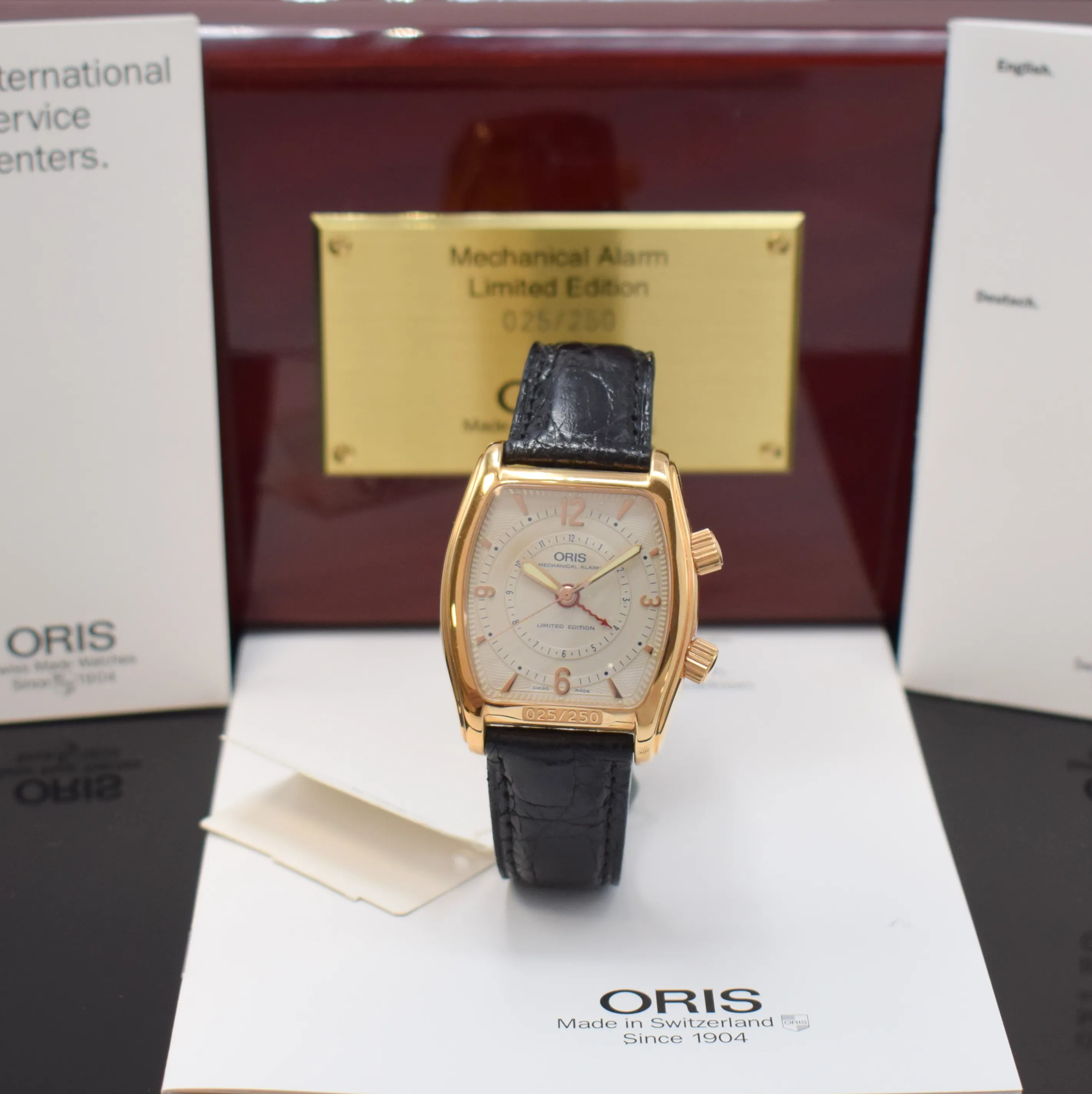 Oris 7479-60 34mm Rose gold Silver