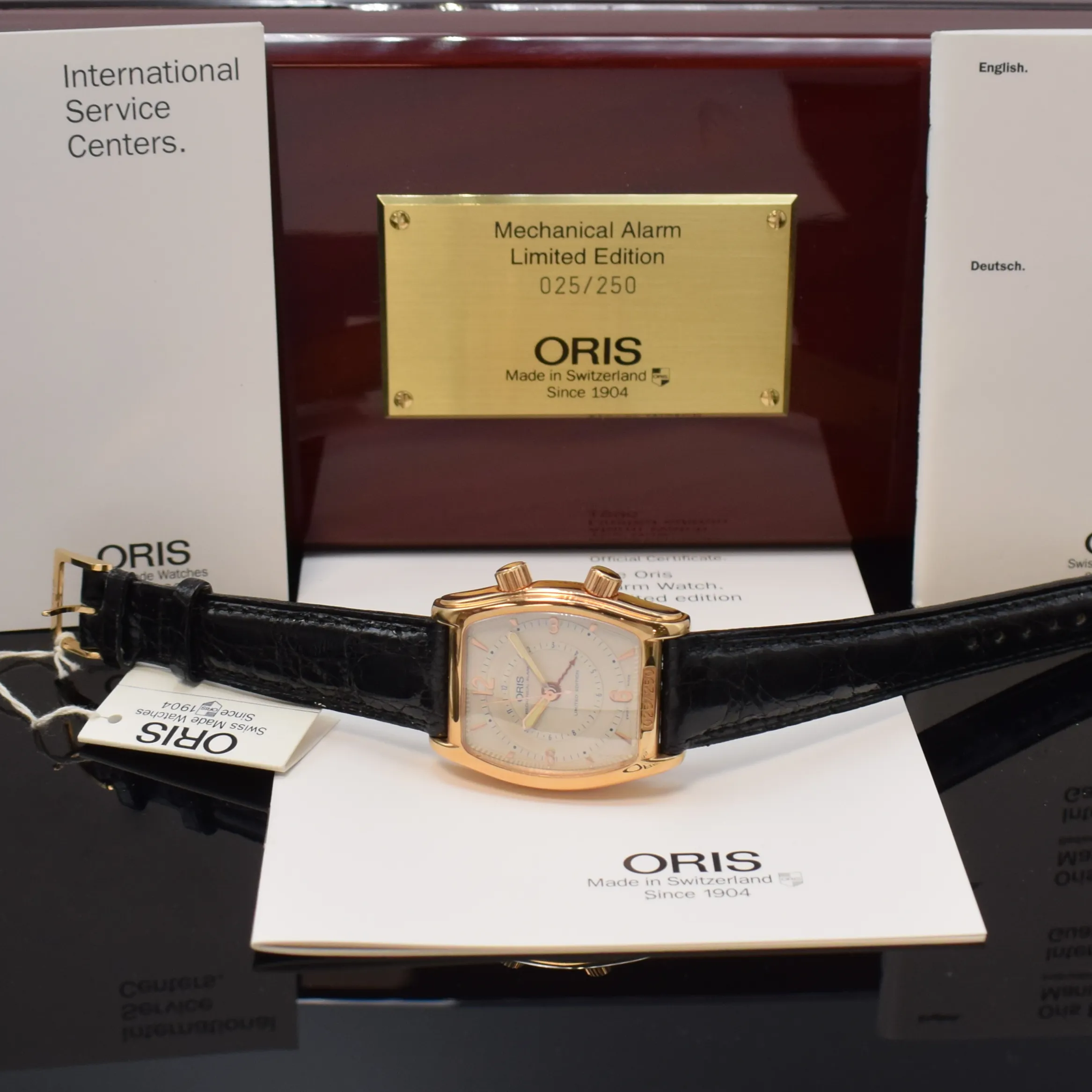 Oris 7479-60 34mm Rose gold Silver 6