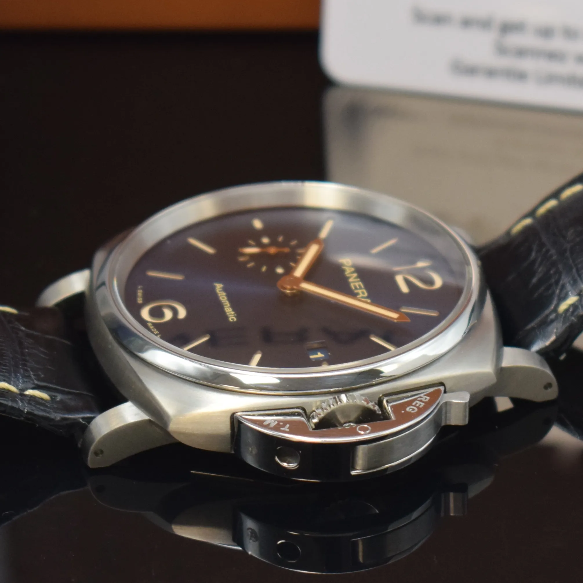 Panerai Luminor Due PAM 00927 42mm Titanium Blue 3