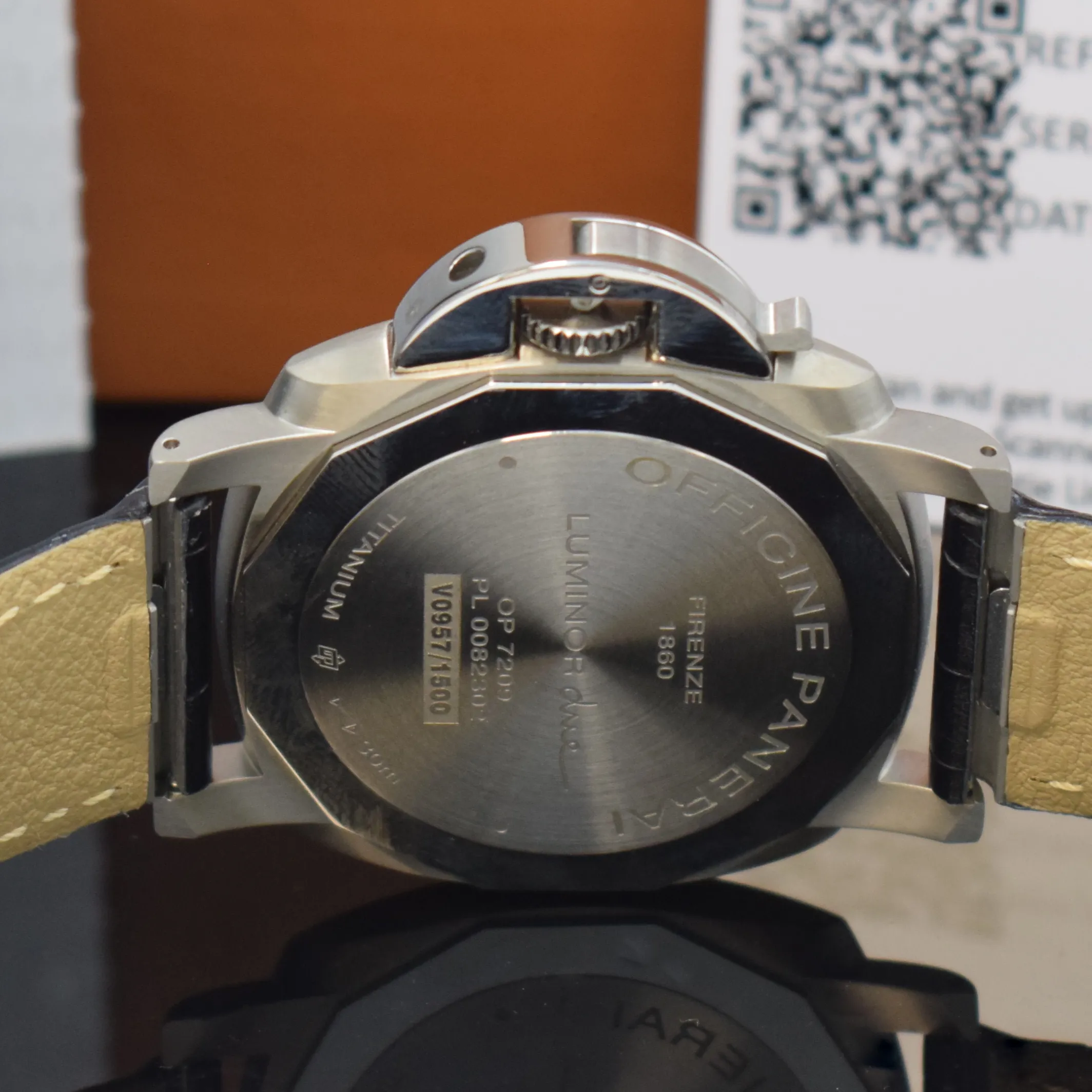 Panerai Luminor Due PAM 00927 42mm Titanium Blue 4