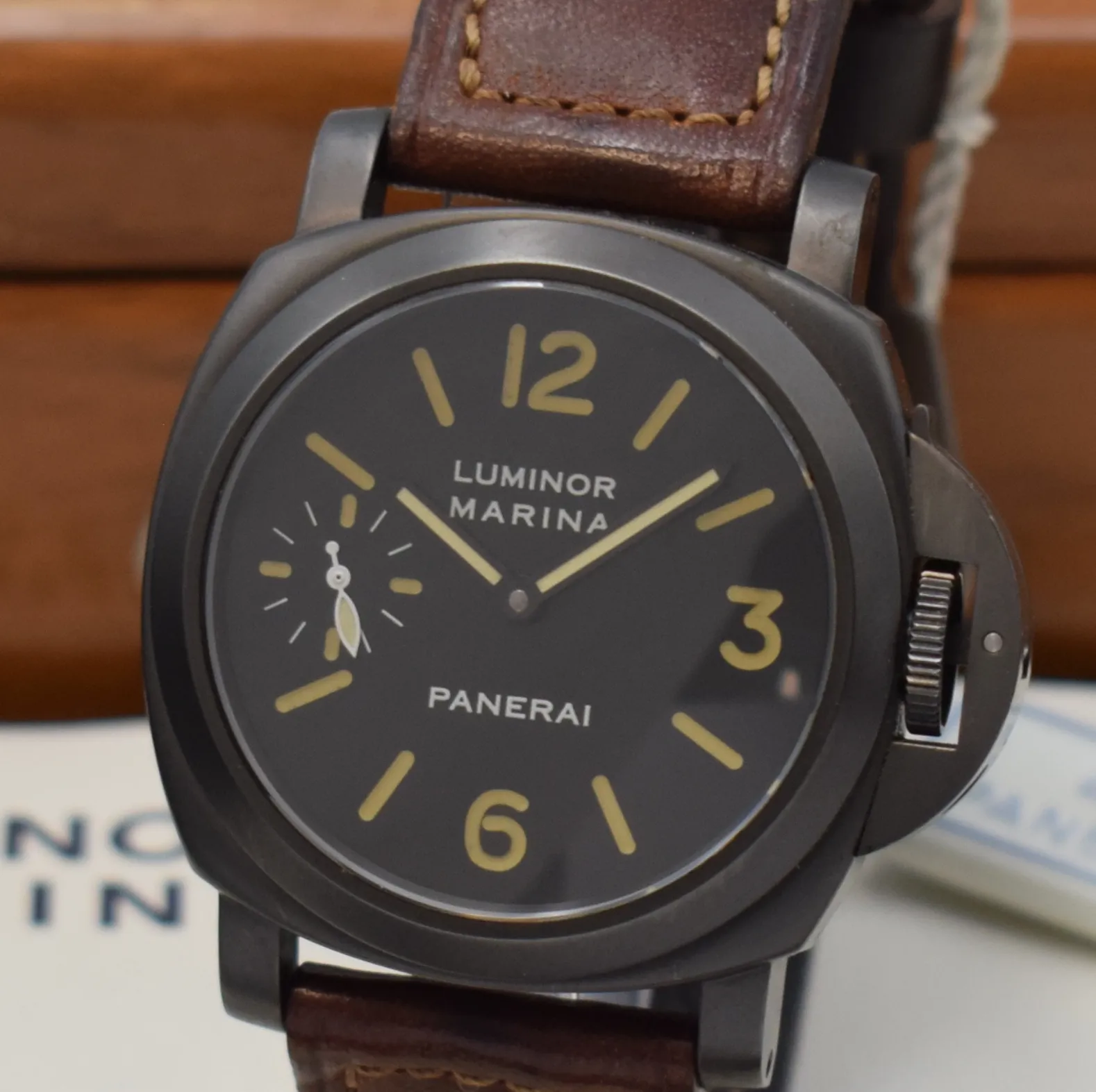 Panerai Special Editions 5218-203/A 44mm Stainless steel Black 1