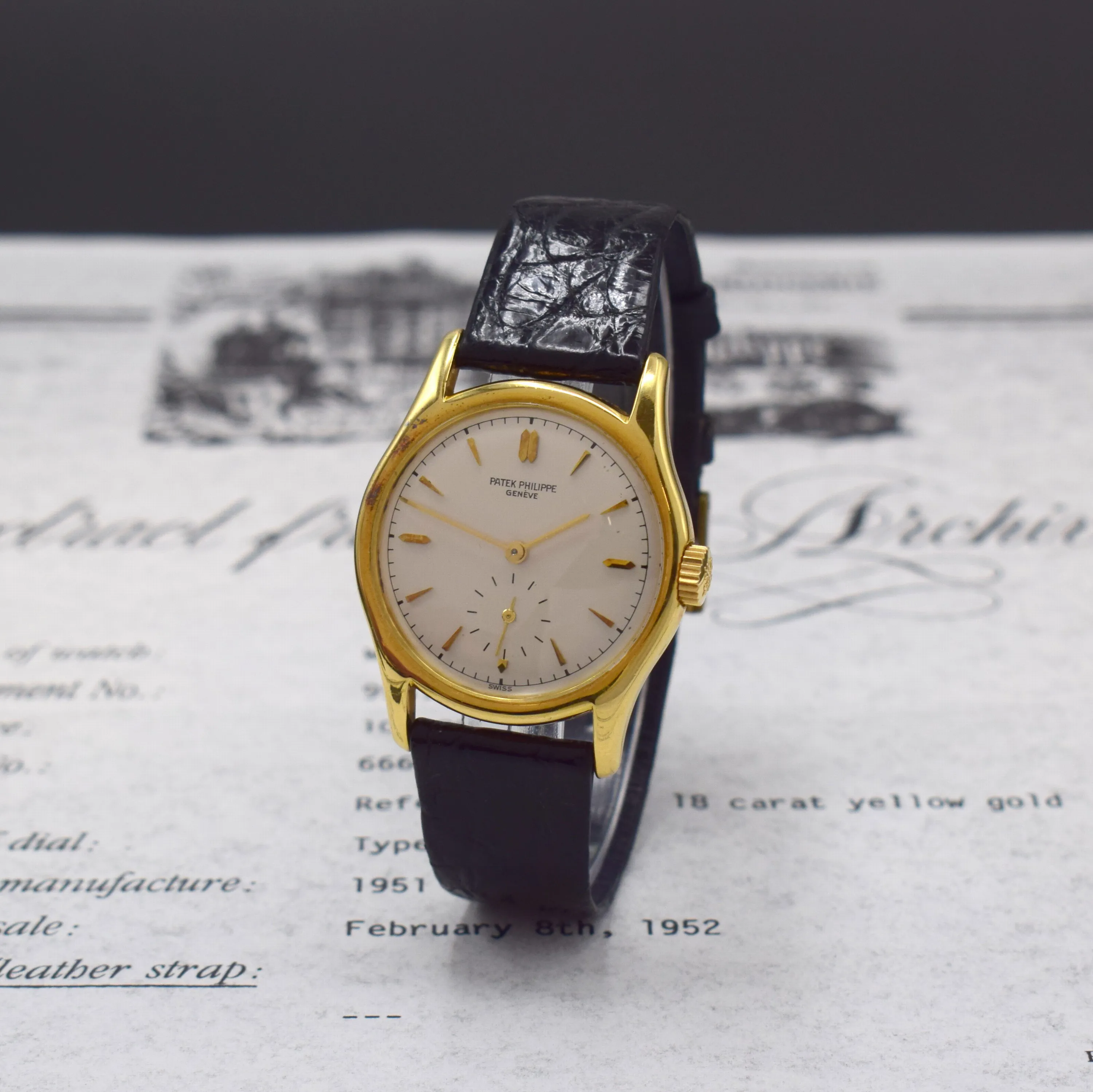 Patek Philippe 2464 33mm Yellow gold