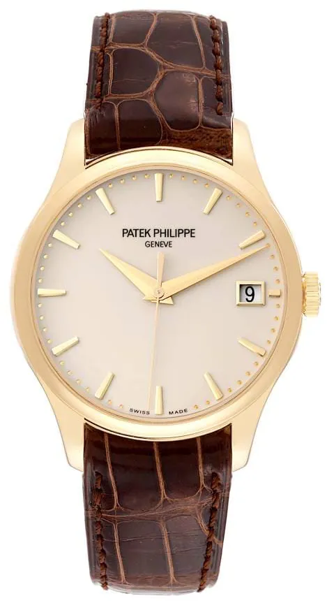 Patek Philippe Calatrava 5227J-001 39mm Yellow gold Ivory