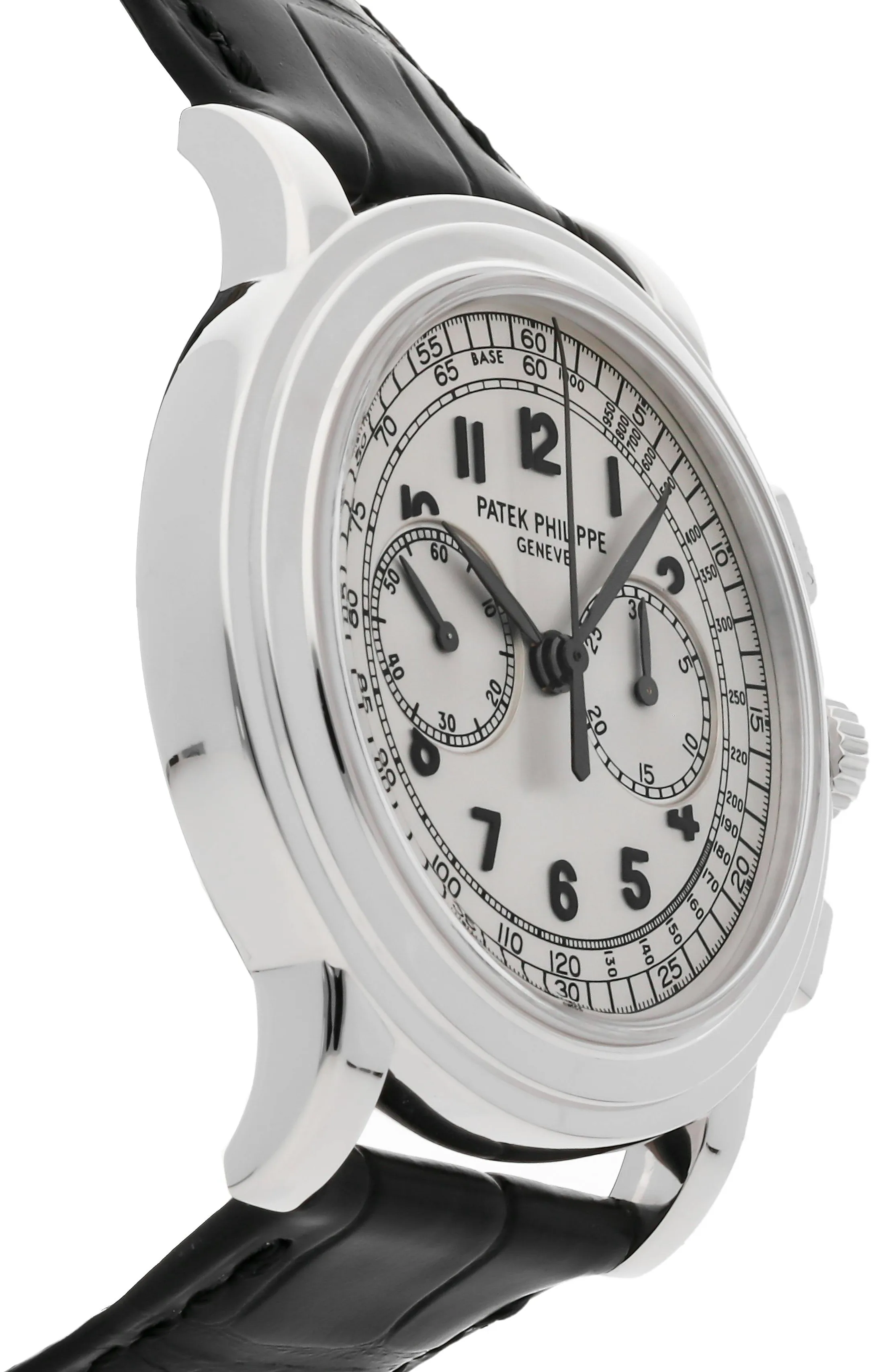 Patek Philippe Chronograph 5070G-001 42mm White gold Silver 2