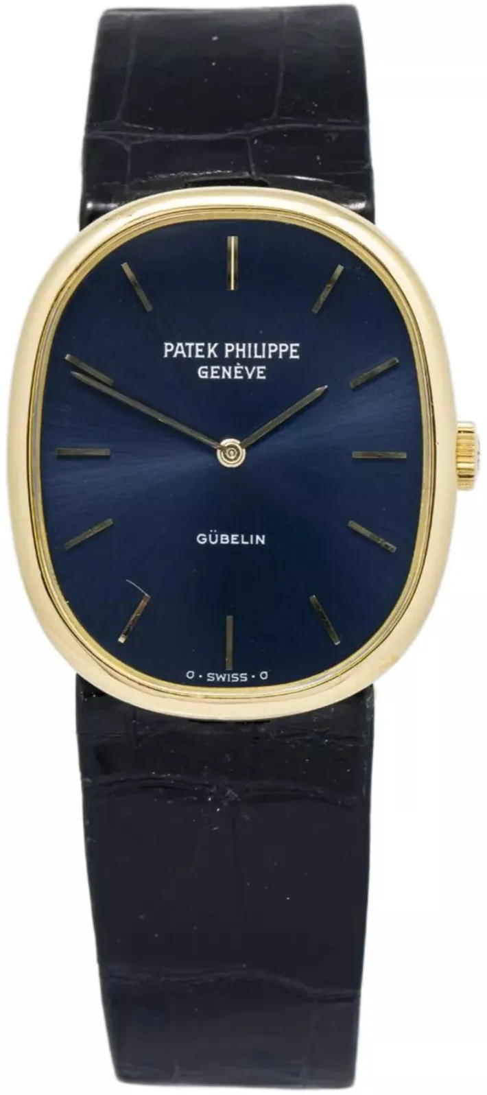 Patek Philippe Golden Ellipse 3848/017 27mm Yellow gold Blue