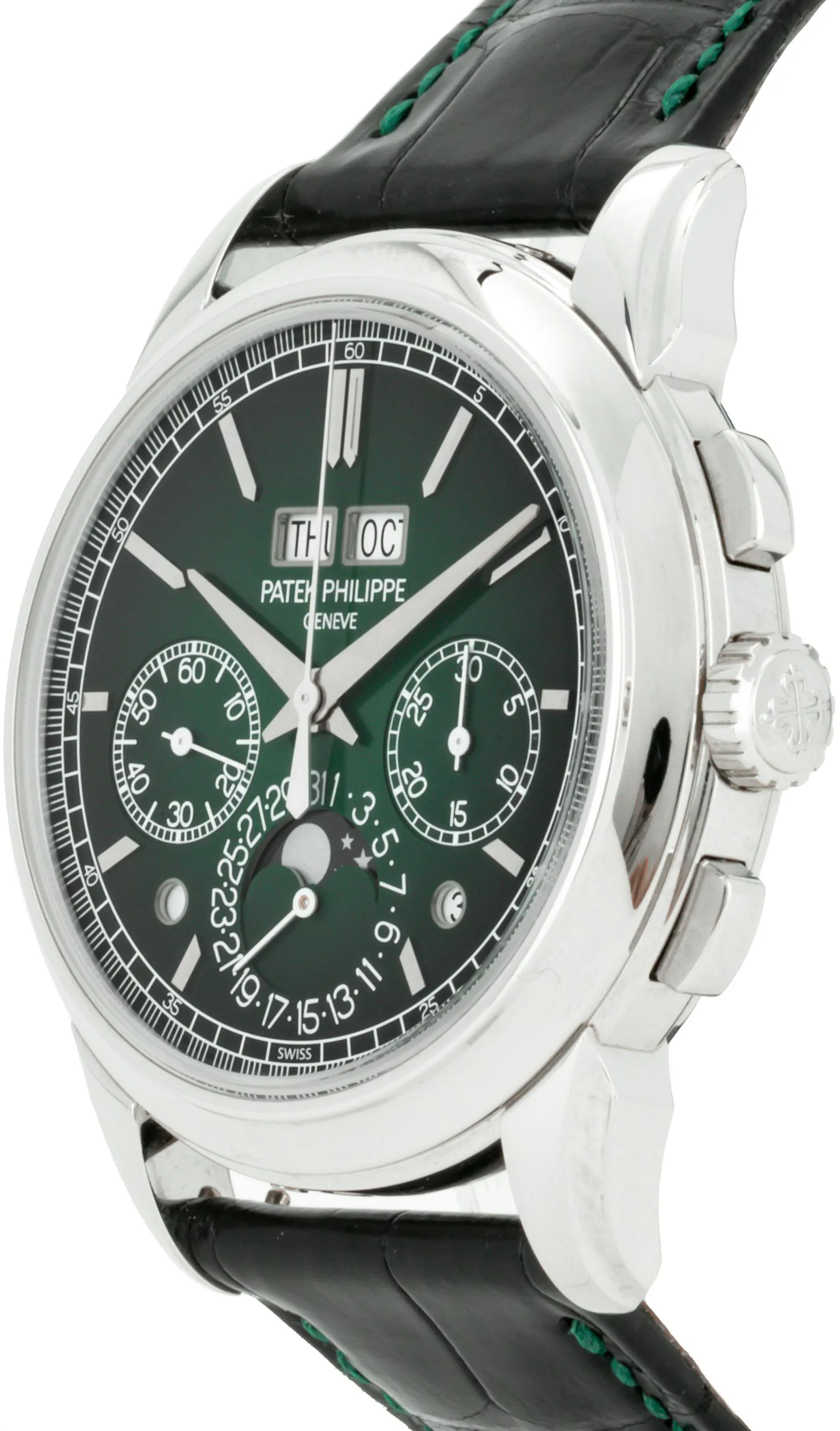 Patek Philippe Perpetual Calendar Chronograph 5270P-014 41mm Platinum Green 1