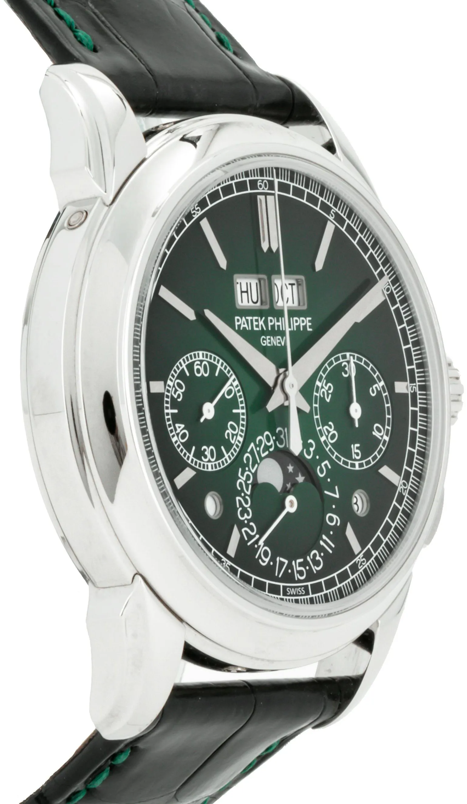 Patek Philippe Perpetual Calendar Chronograph 5270P-014 41mm Platinum Green 2