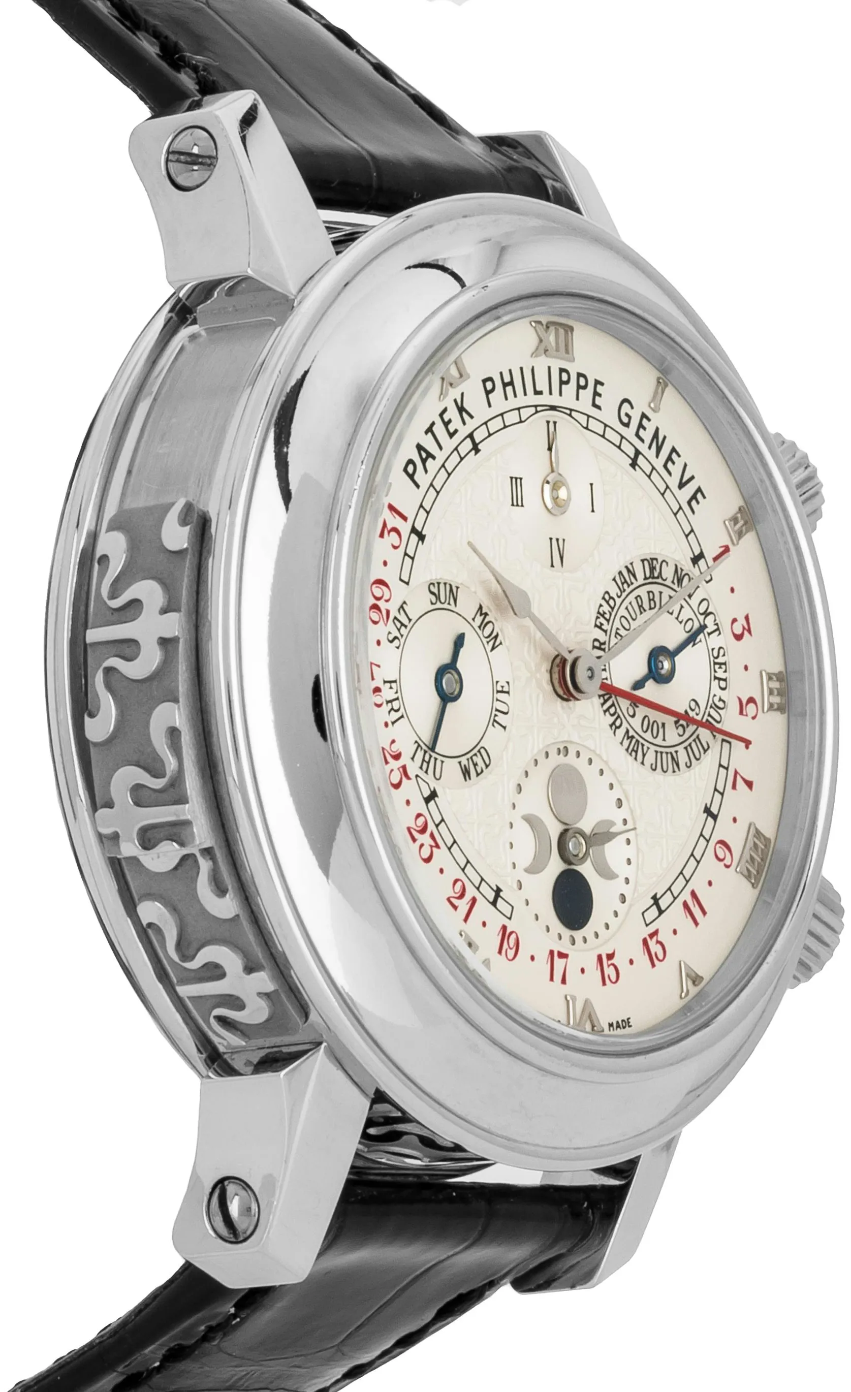 Patek Philippe Sky Moon Tourbillon 5002P-001 42mm Platinum Silver 2