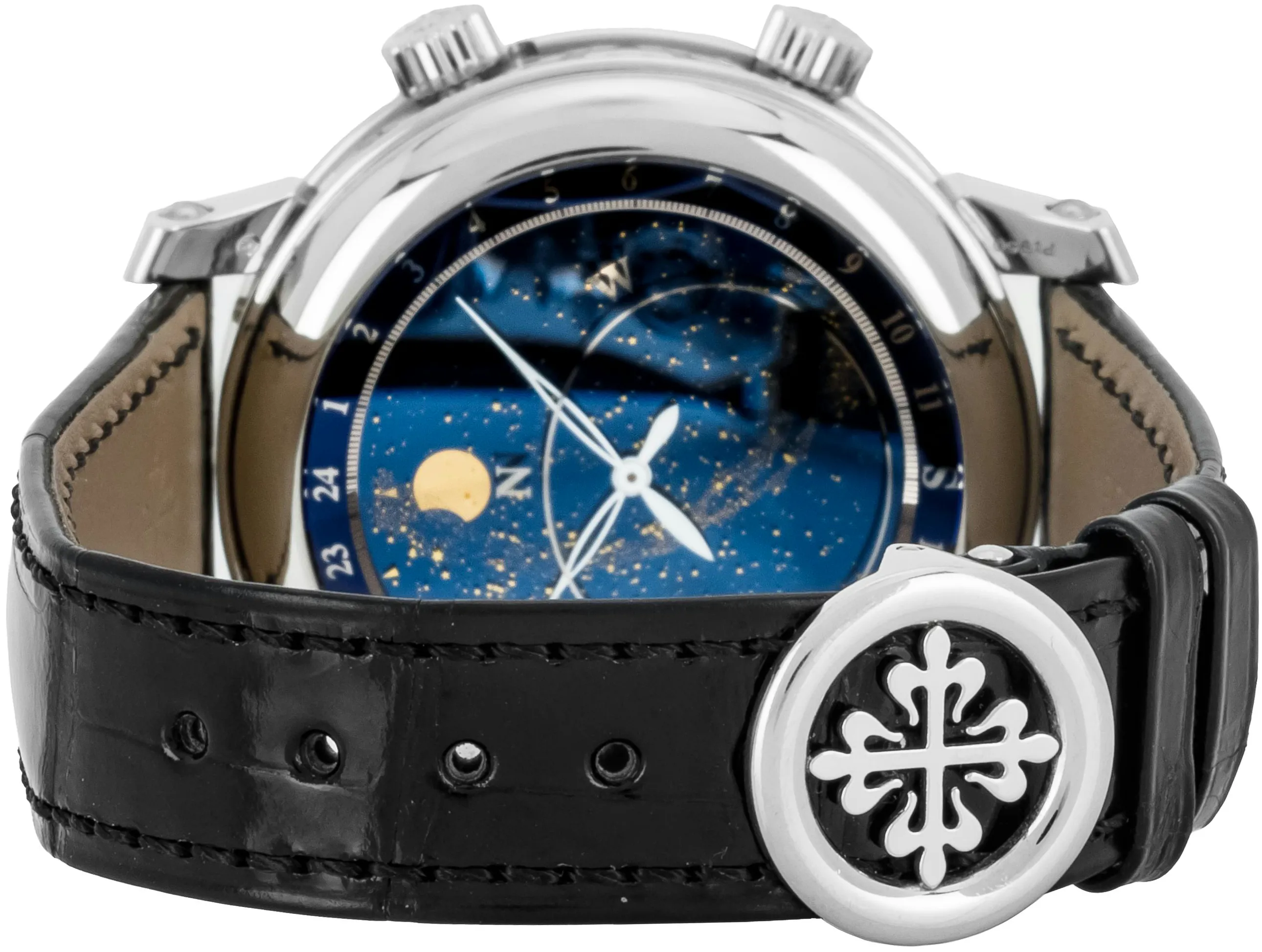 Patek Philippe Sky Moon Tourbillon 5002P-001 42mm Platinum Silver 3