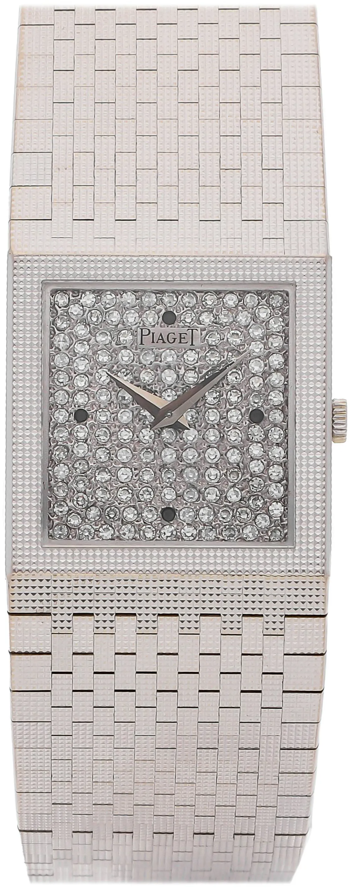 Piaget Vintage 9131C4 23mm White gold Diamond