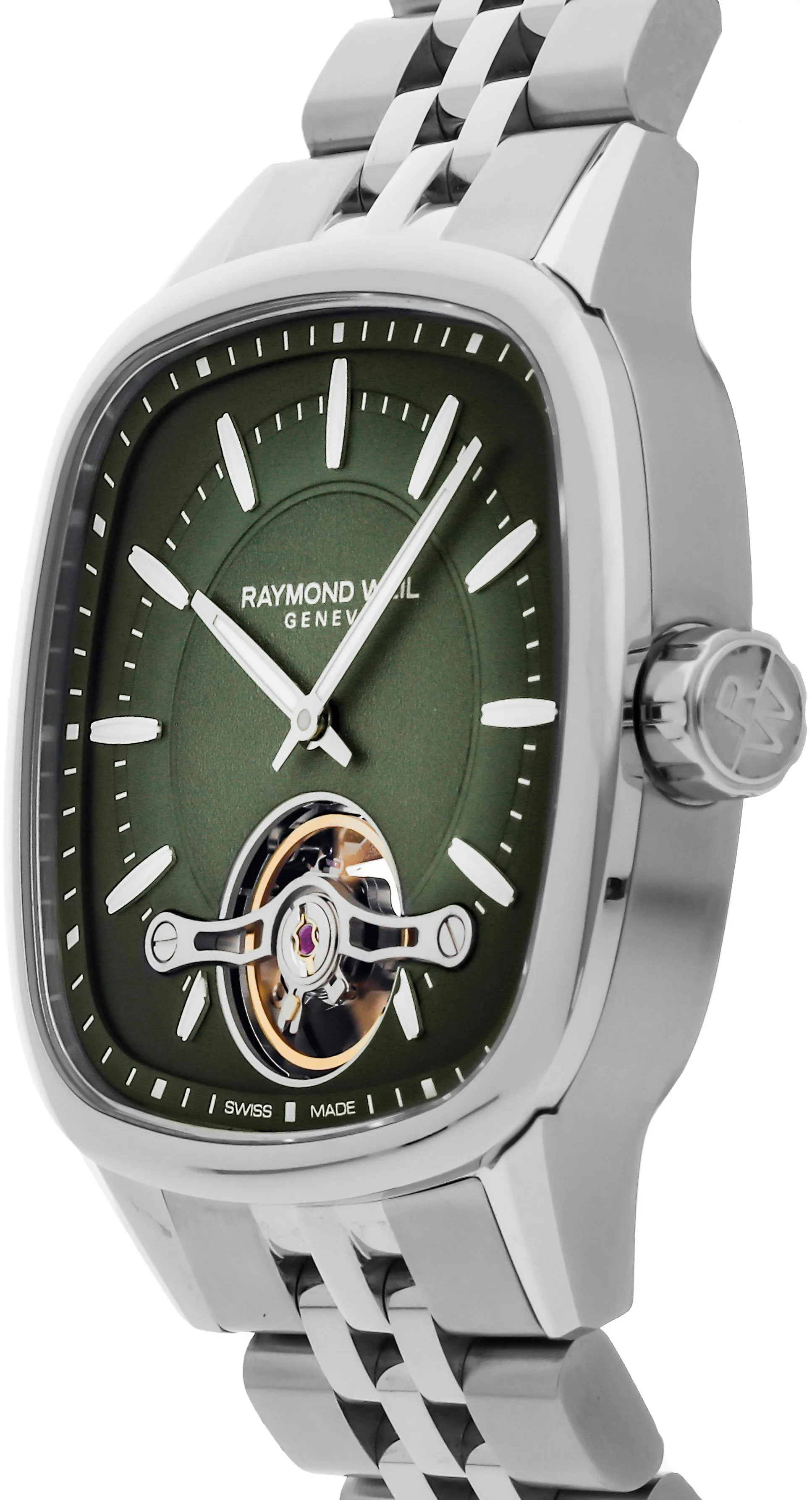 Raymond Weil Freelancer 2790-ST-52051 40mm Stainless steel Green 1