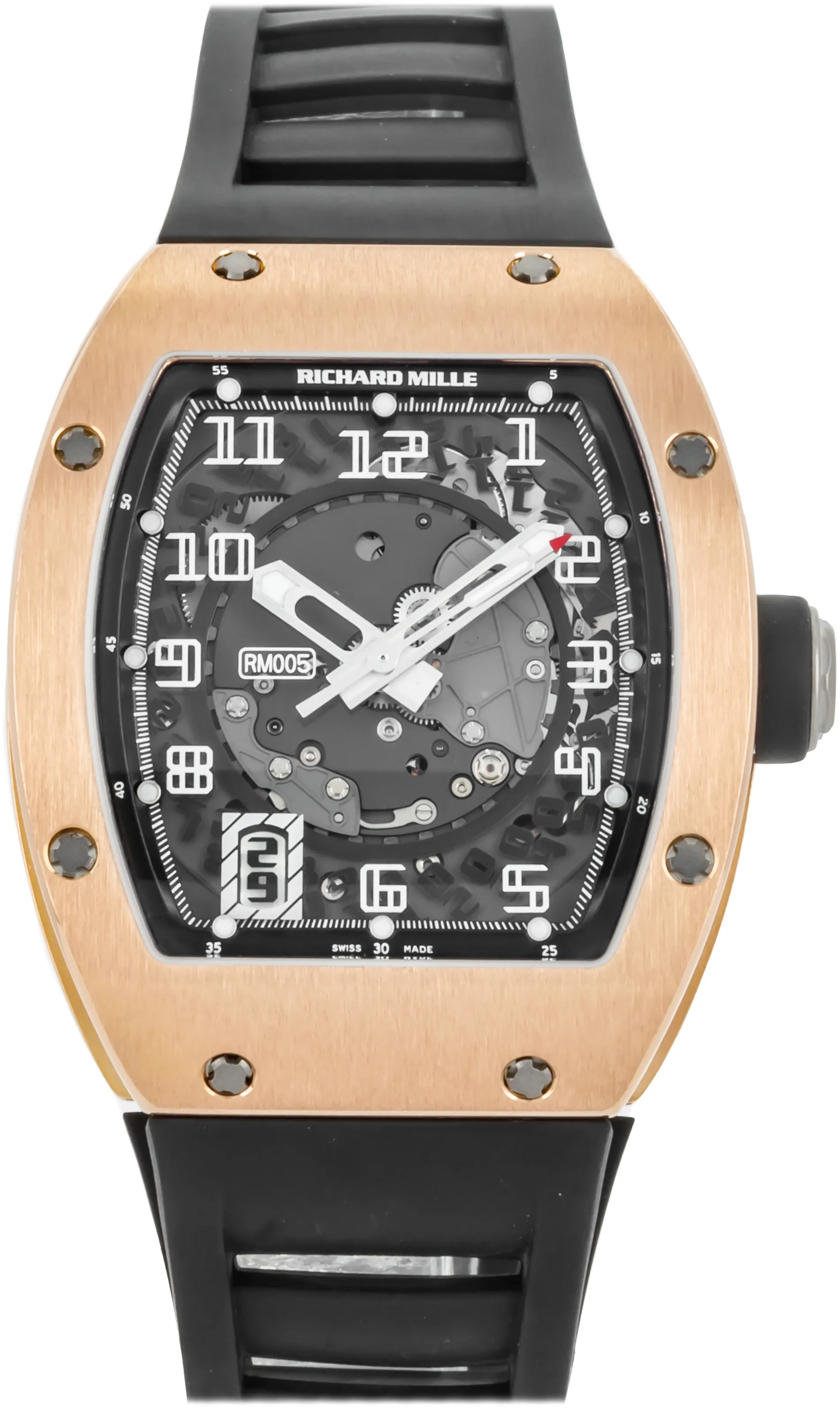 Richard Mille RM 005 RM005 AE PG 37mm Rose gold Skeletonized