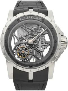 Roger Dubuis Excalibur DBEX0260 White gold Skeletonized