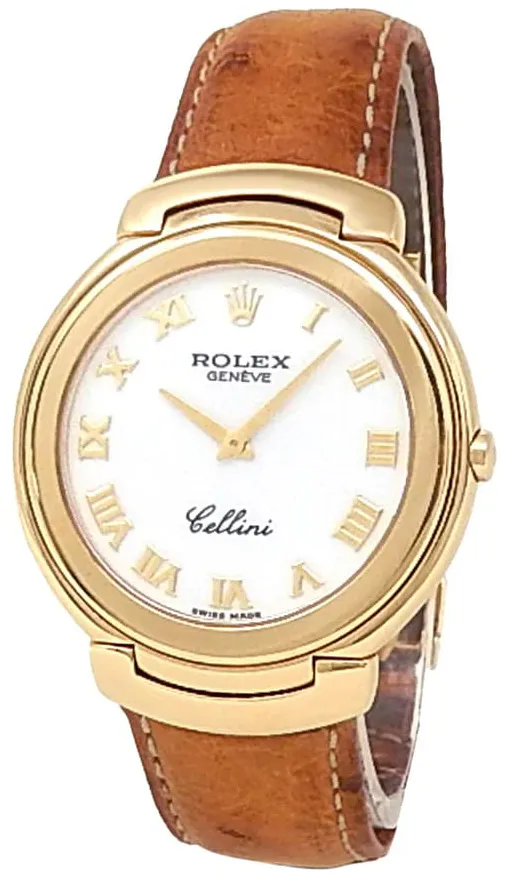 Rolex Cellini 6623 37mm Yellow gold White