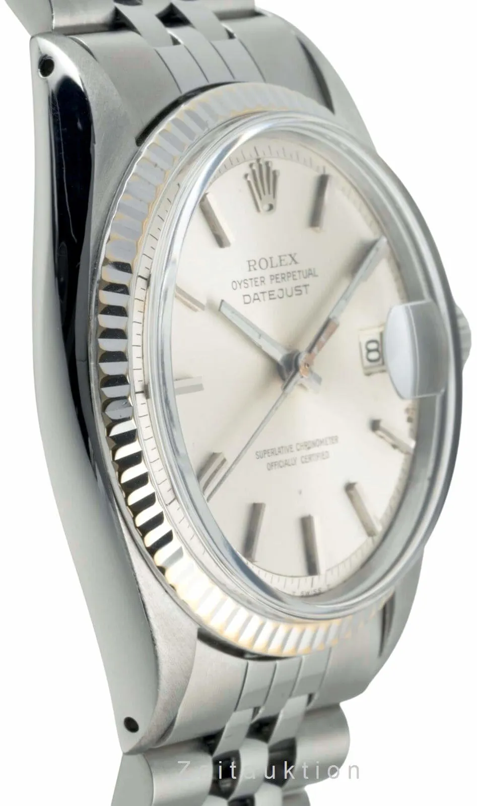 Rolex Datejust 1601 36mm Steel & white gold Silver 6