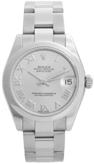 Rolex Datejust 31 178240-0006 Stainless steel Gray