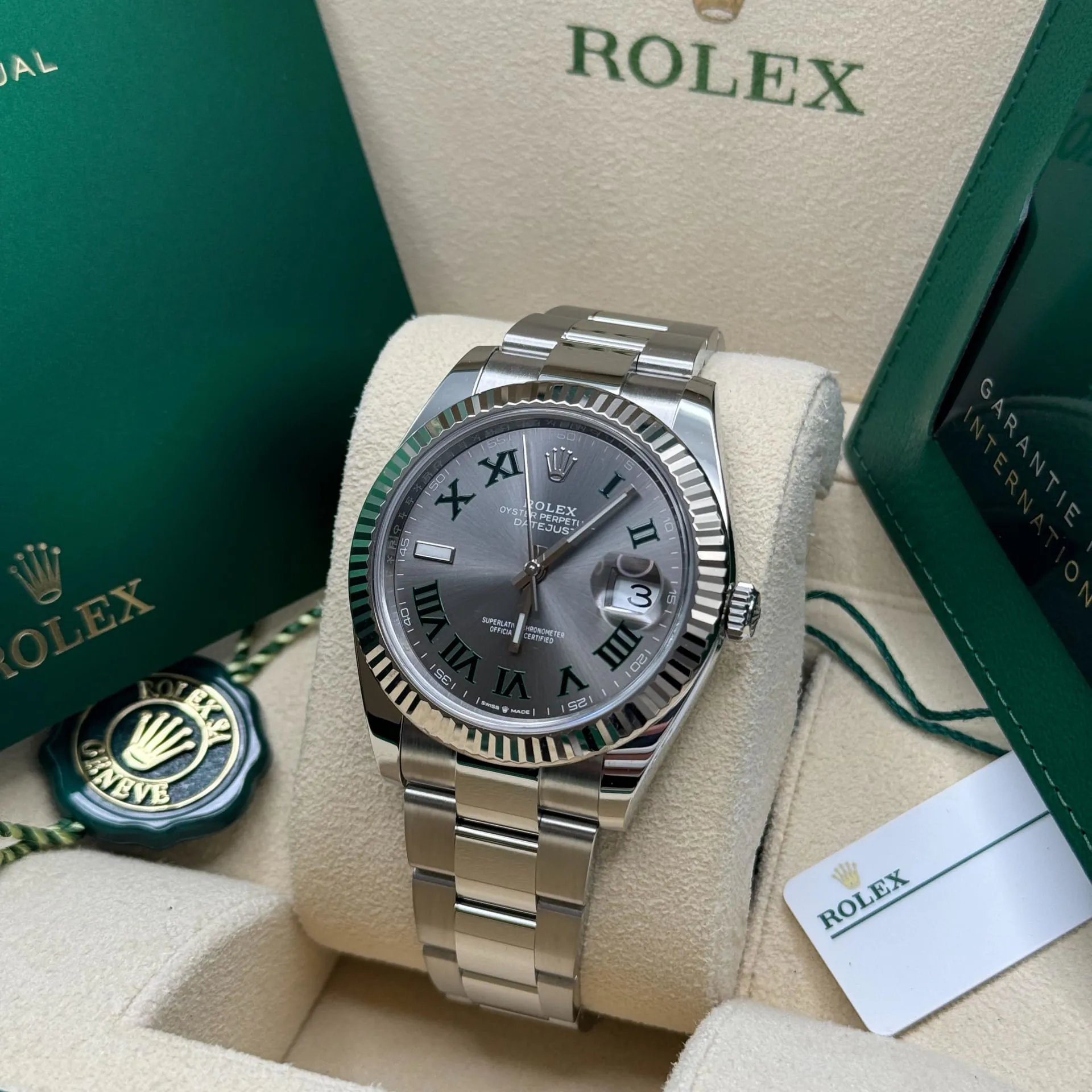 Rolex Datejust 41 126334-0021 41mm White gold and Oystersteel Gray 1