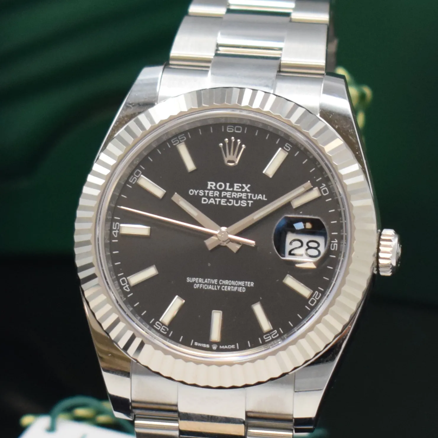 Rolex Datejust 41 126334 41mm Stainless steel Black 1