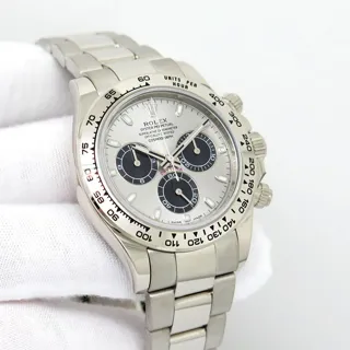 Rolex Cosmograph Daytona 116509-0072 White gold Silver