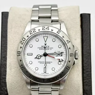 Rolex Explorer II 16570-0003 Stainless steel White