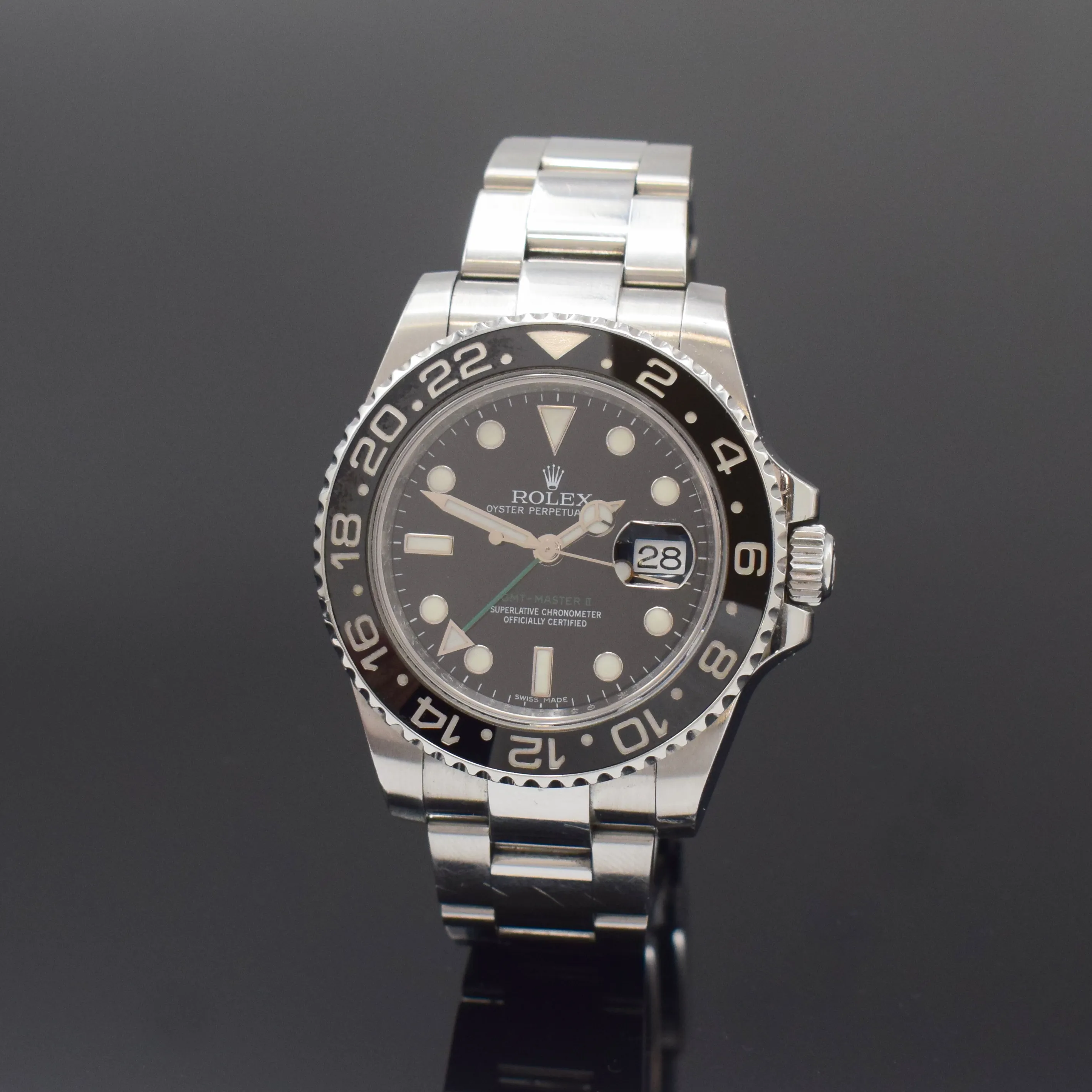 Rolex GMT-Master II 116710LN 40mm Stainless steel Black