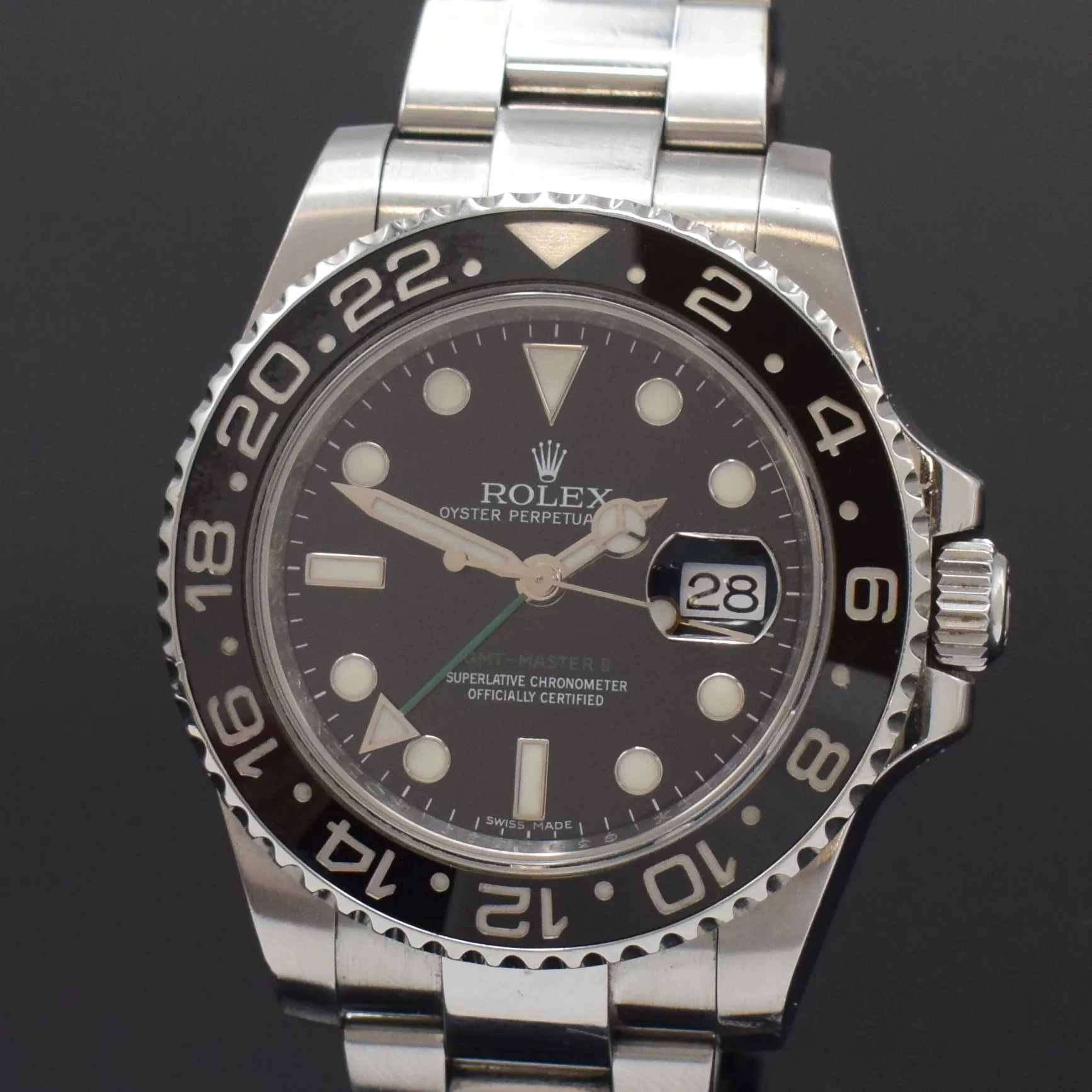 Rolex GMT-Master II 116710LN 40mm Stainless steel Black 1