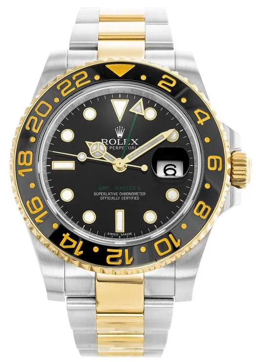 Rolex GMT-Master II 116713LN 40mm Stainless steel Black