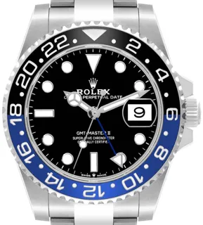 Rolex GMT-Master II "Batman" Stainless steel Black