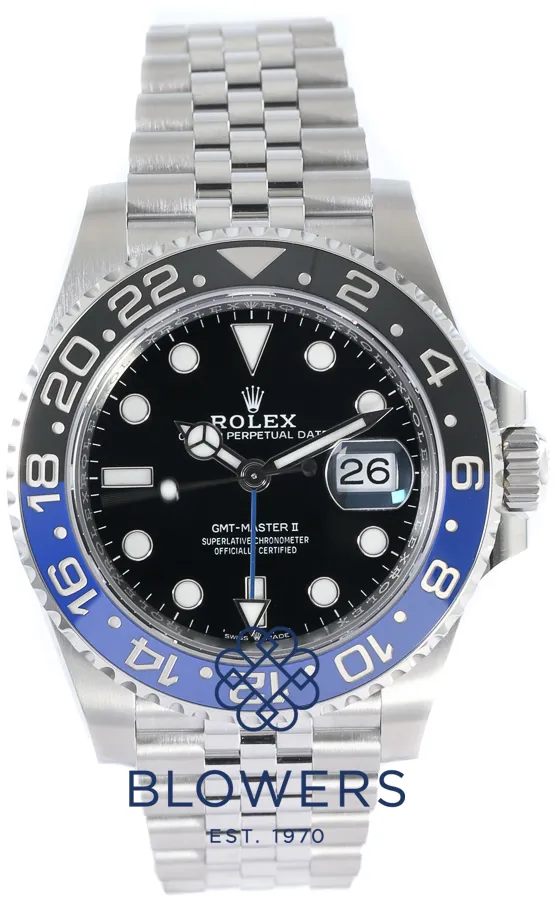 Rolex GMT-Master II 126710BLNR 40mm Stainless steel Black