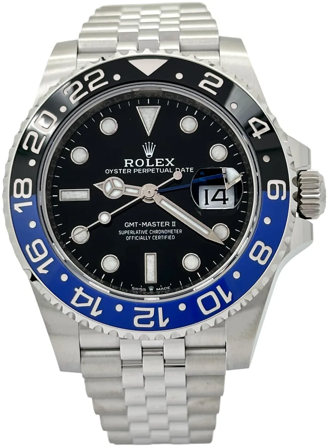 Rolex GMT-Master II 126710BLNR 40mm Stainless steel Black