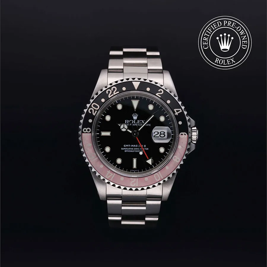 Rolex GMT-Master II 16710 40mm Oystersteel Black