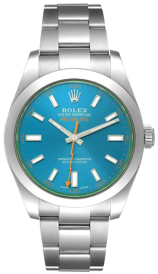 Rolex Milgauss 116400GV-0002 40mm Stainless steel Blue