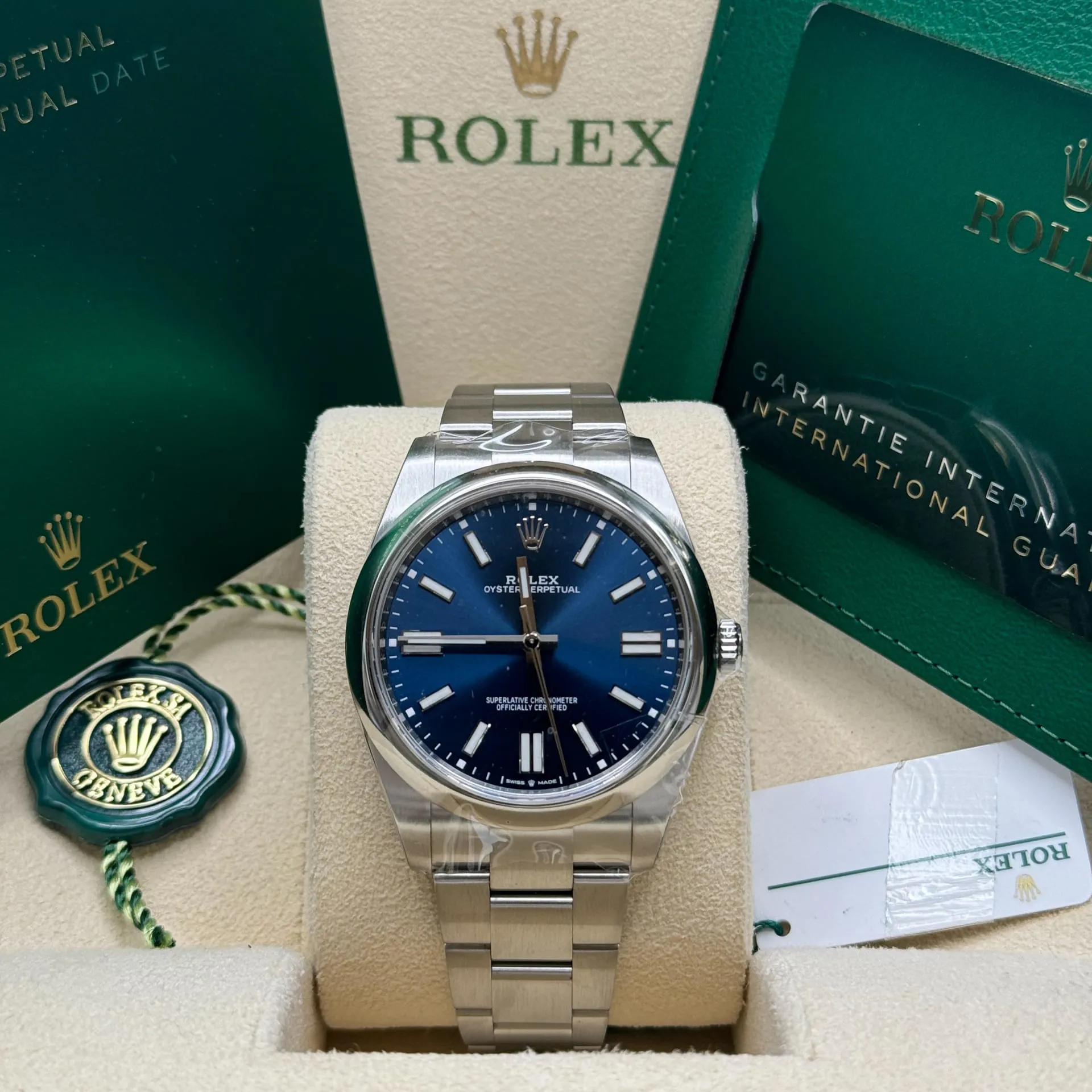 Rolex Oyster Perpetual 124300-0003 41mm Oystersteel Blue