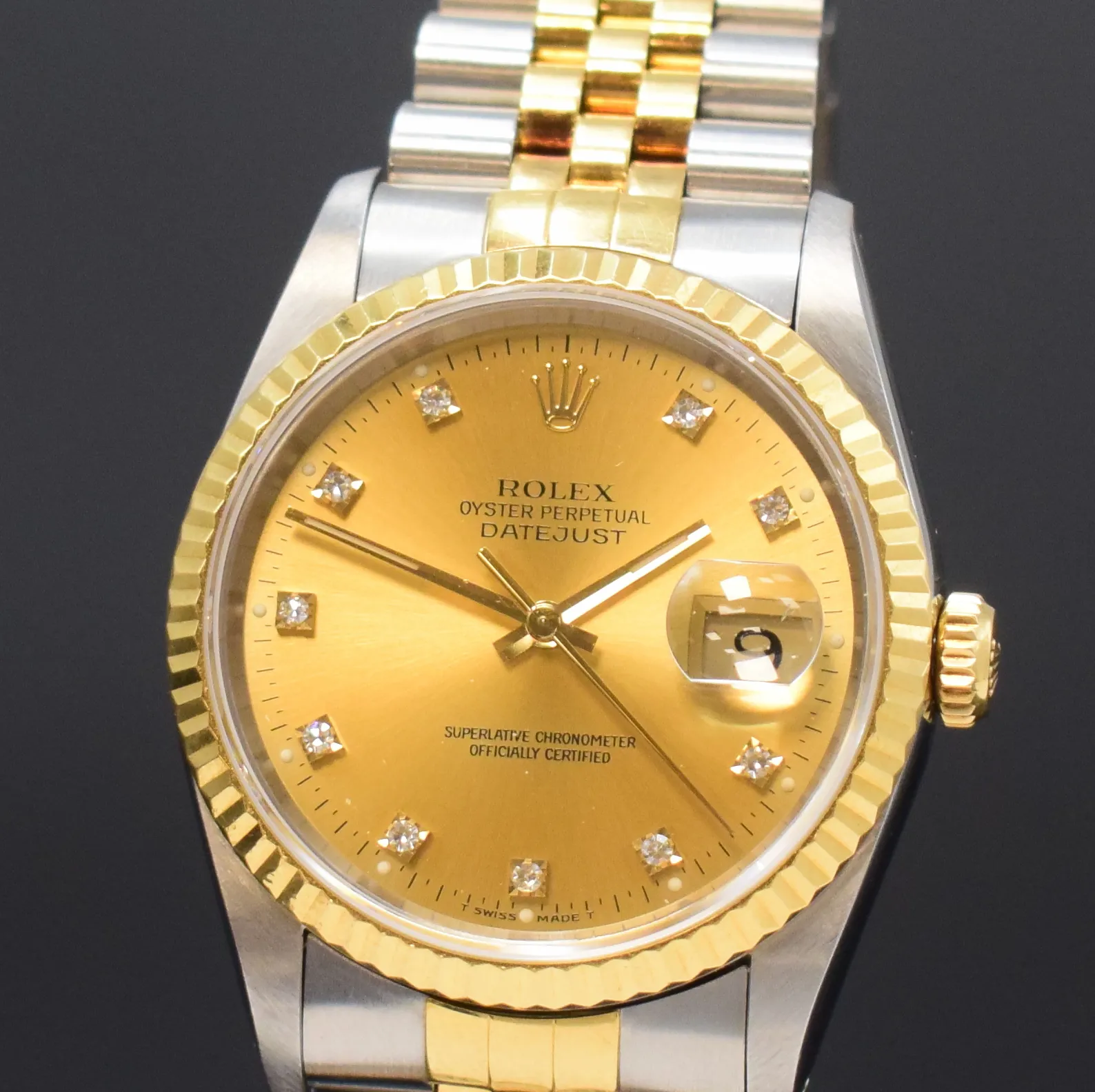 Rolex Datejust 36 16233 36mm Yellow gold and Stainless steel Champagne 1