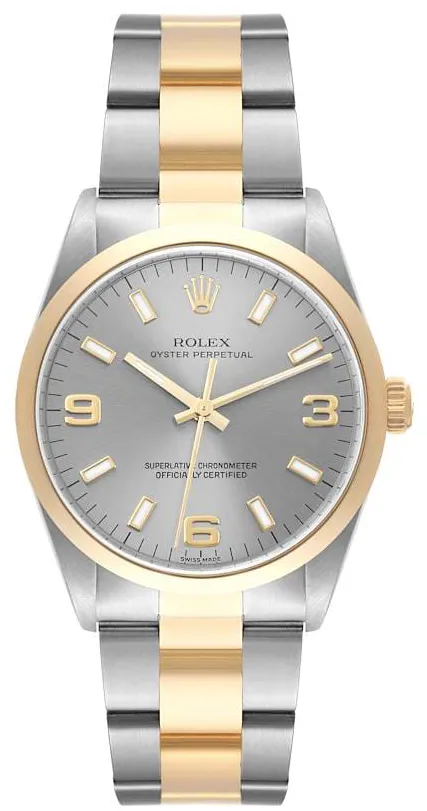 Rolex Oyster Perpetual 34 14203 34mm Stainless steel Champagne