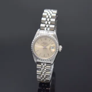 Rolex Oyster Perpetual Lady Date 69240 Stainless steel Silver