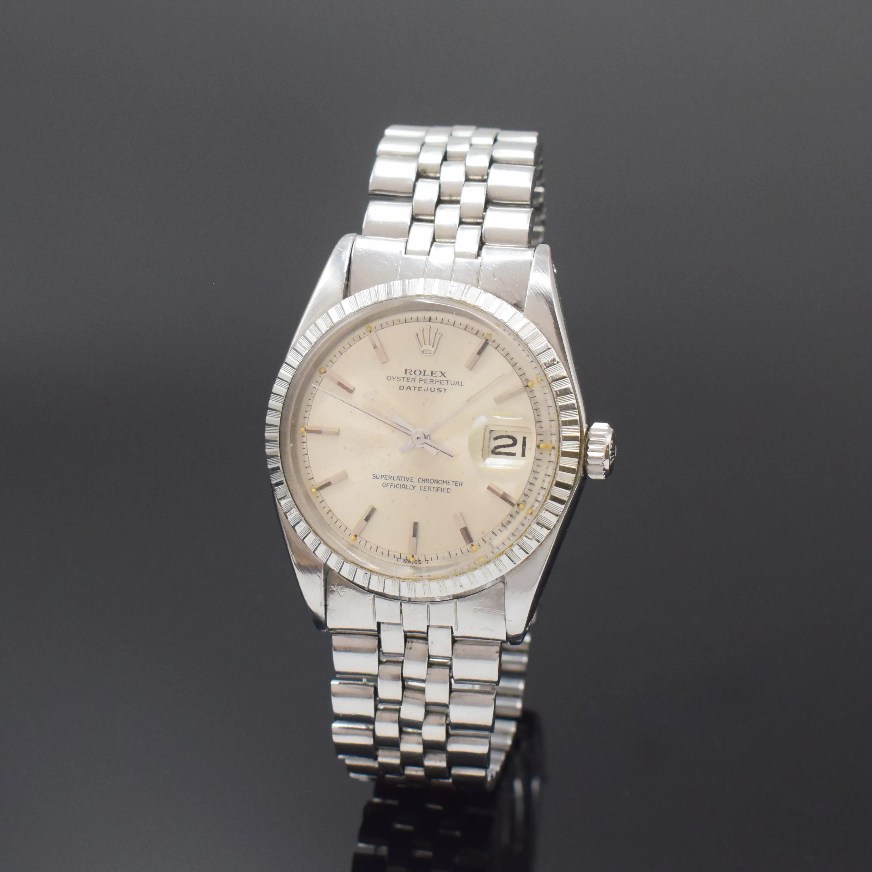 Rolex Datejust 1603 36mm Stainless steel Silver