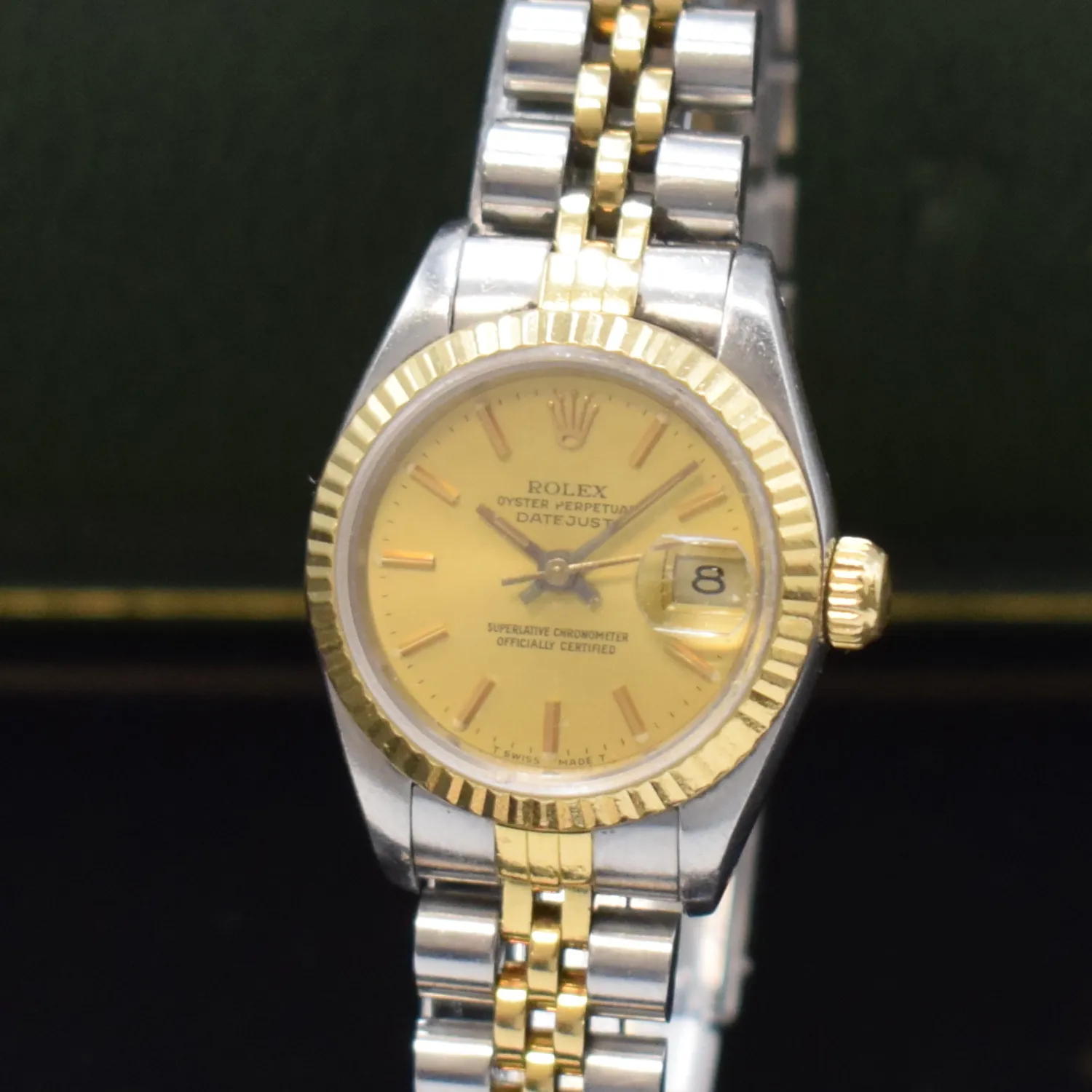 Rolex Lady-Datejust 69173 26mm Yellow gold and Stainless steel Champagne 1