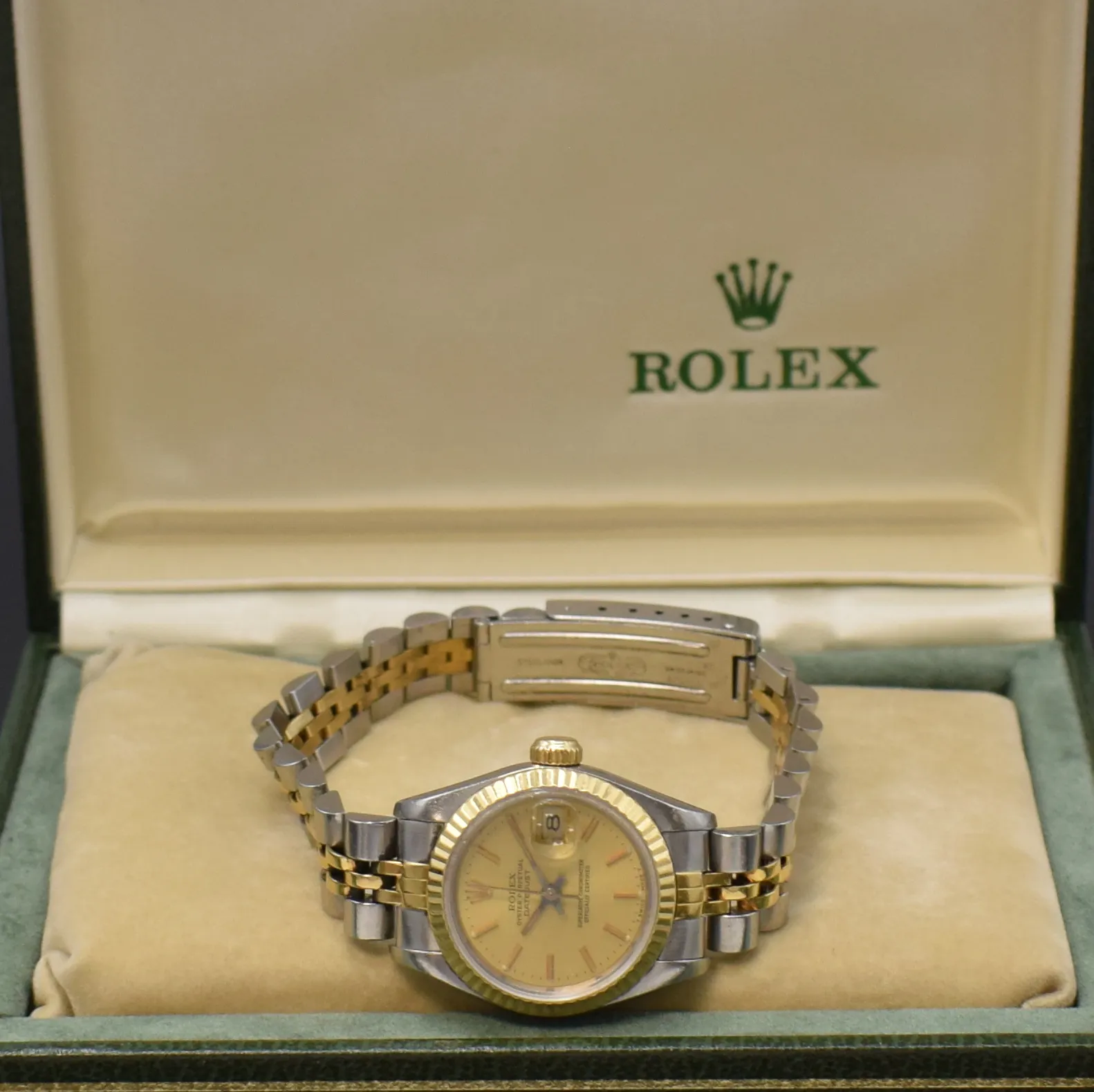 Rolex Lady-Datejust 69173 26mm Yellow gold and Stainless steel Champagne 5