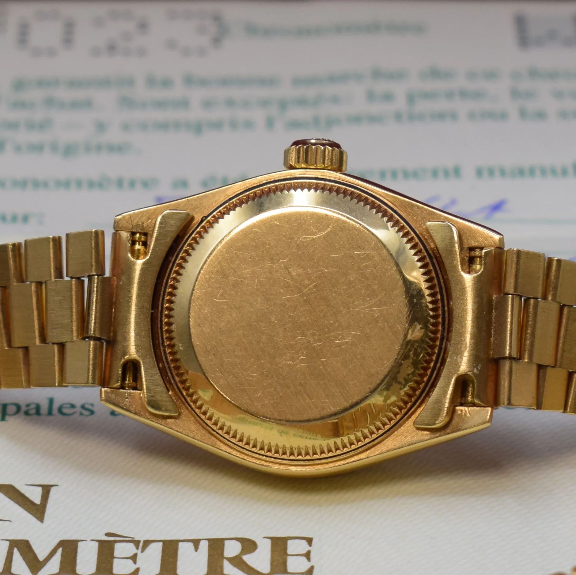 Rolex Lady-Datejust 69178 26mm Yellow gold Champagne 6