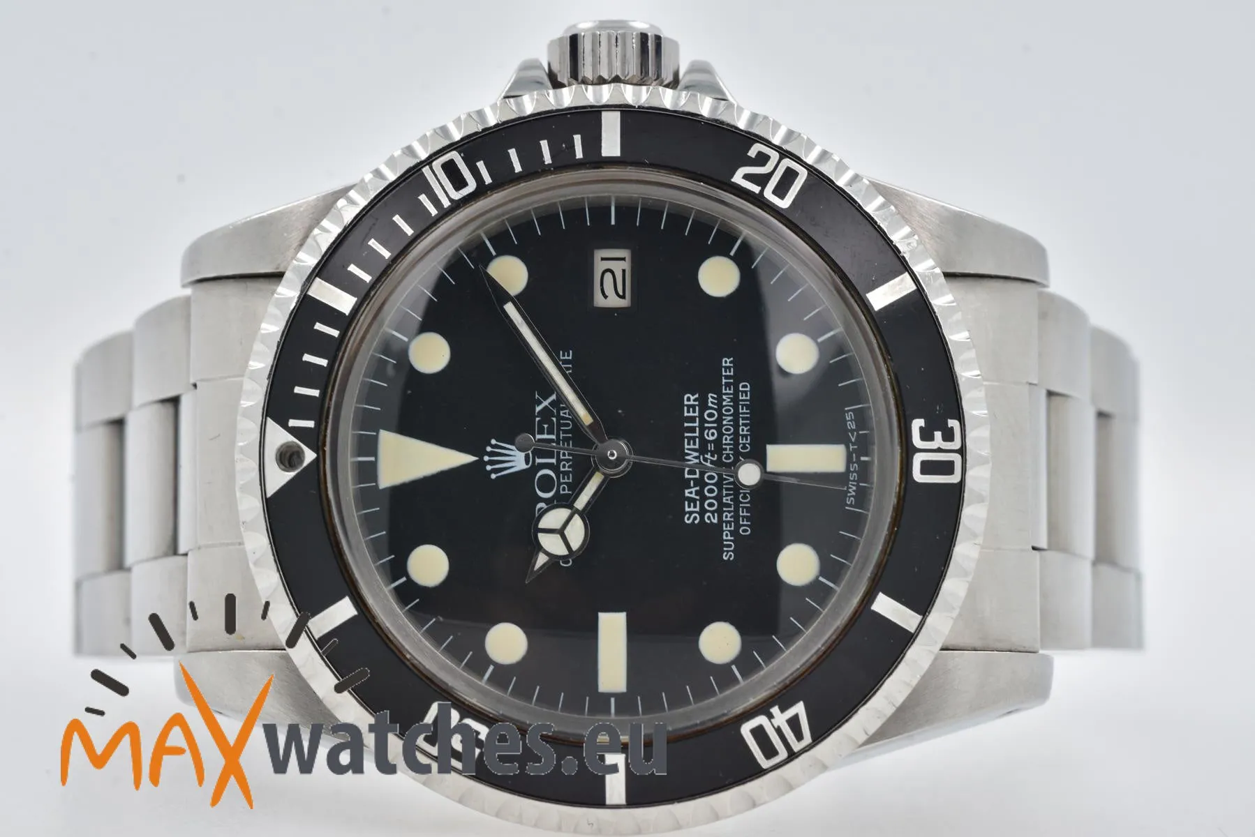 Rolex Sea-Dweller 1665 40mm Stainless steel Black