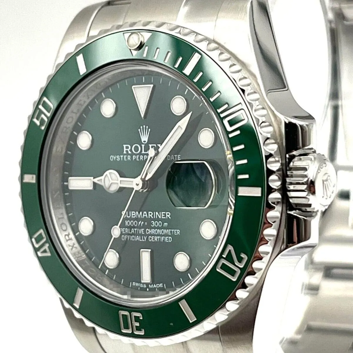 Rolex Submariner 116610LV 40mm Stainless steel Green 1