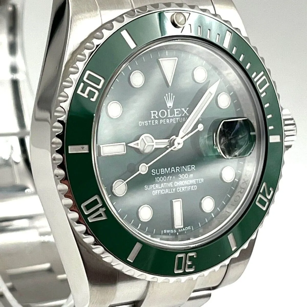 Rolex Submariner 116610LV 40mm Stainless steel Green 2