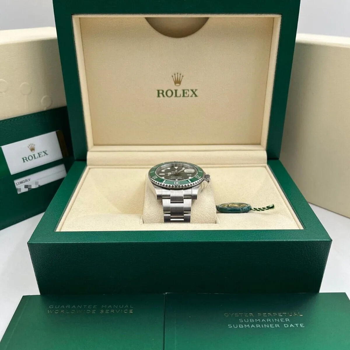 Rolex Submariner 116610LV 40mm Stainless steel Green 7