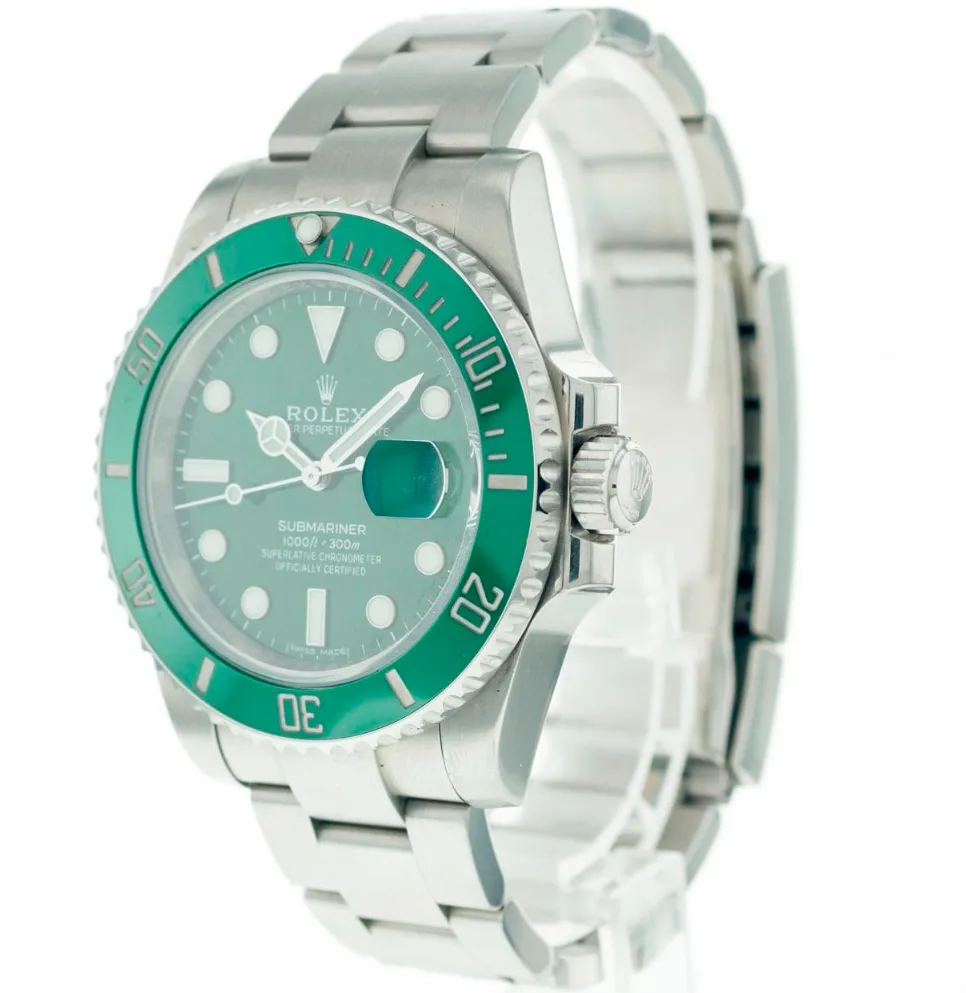 Rolex Submariner 116610LV 40mm Stainless steel Green 1