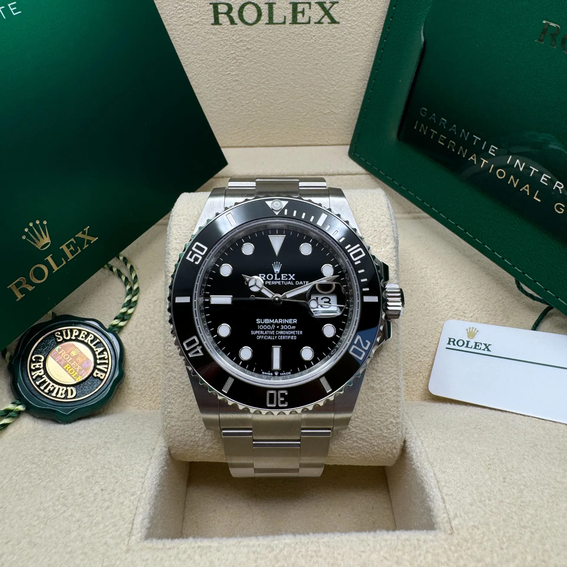 Rolex Submariner 126610LN-0001 41mm Oystersteel Black