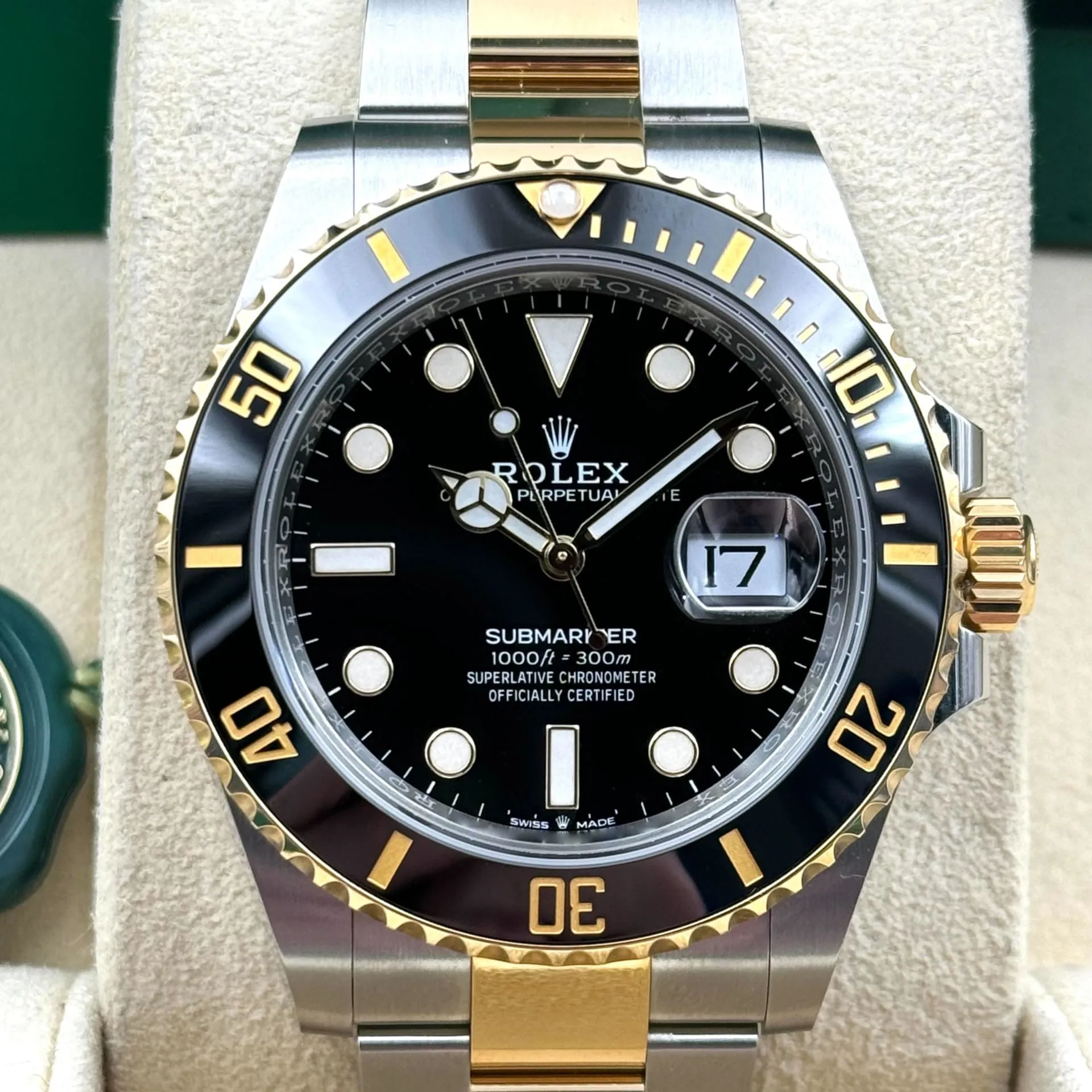 Rolex Submariner 126613LN-0002 41mm Yellow gold and Oystersteel Black