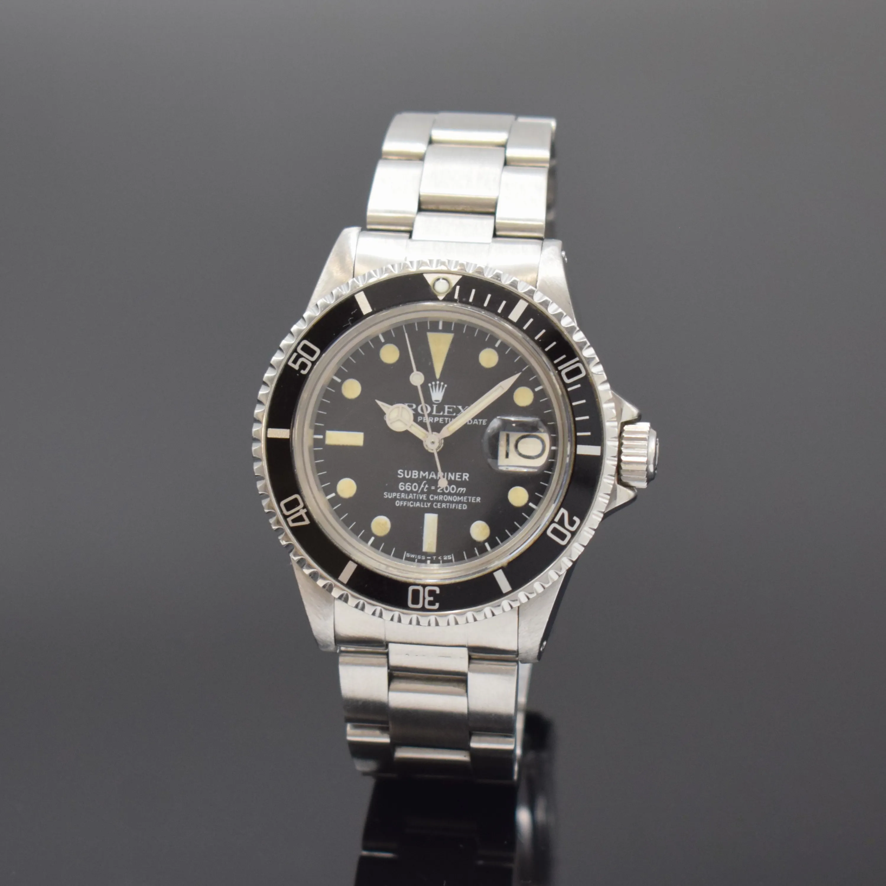 Rolex Submariner 1680 40mm Stainless steel Black