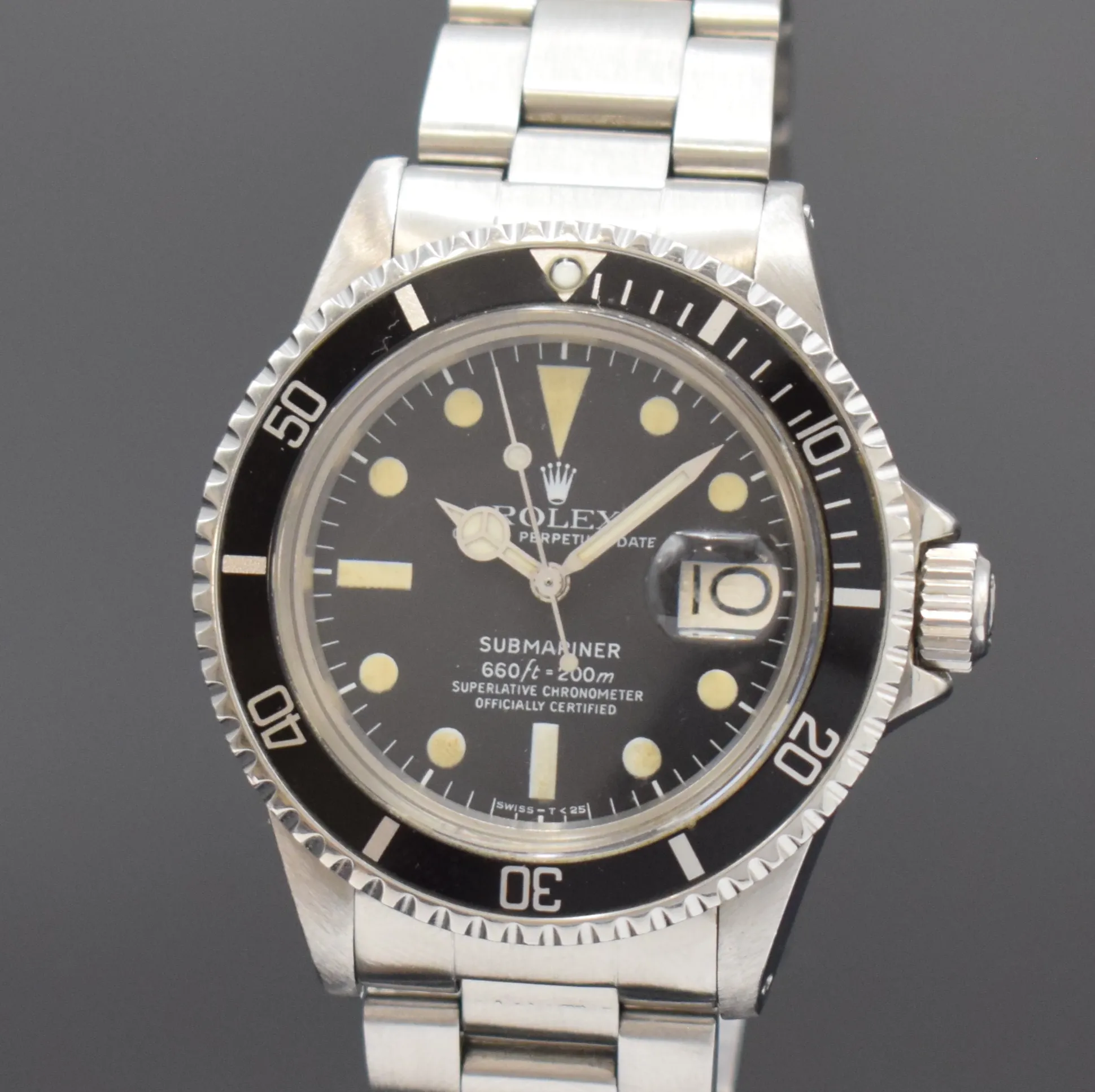 Rolex Submariner 1680 40mm Stainless steel Black 1